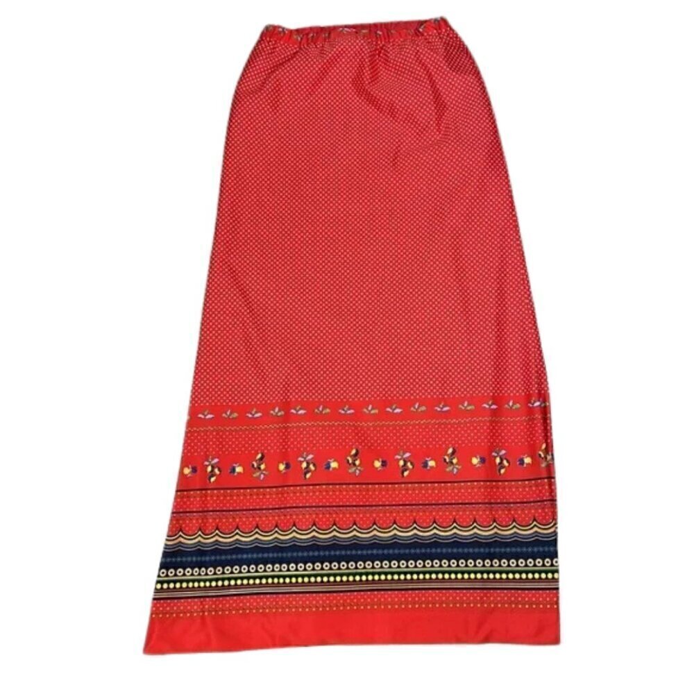 VINTAGE 1970s MAXI SKIRT, medium/large